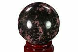 Rhodonite Sphere - Madagascar #157977-1